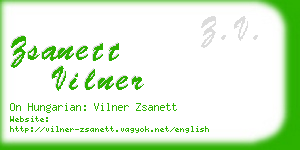 zsanett vilner business card